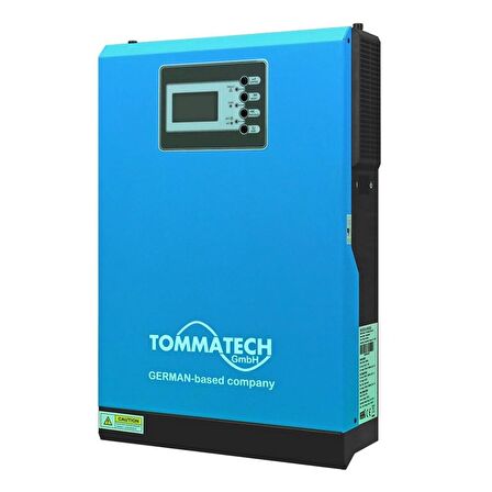 TommaTech New 5K 48V MPPT 1Faz Akıllı İnverter